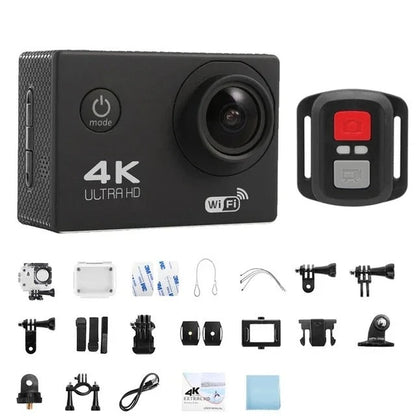 BowLift | 4K Ultra HD Sport Pro Camera - Wifi Enabled and Waterproof for Vlogging and Outdoor Sports