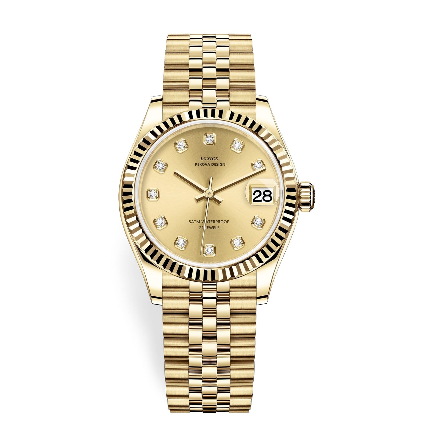 Skanto | Classic Stainless Steel Watch No. 296 – Timeless Elegance & Modern Precision