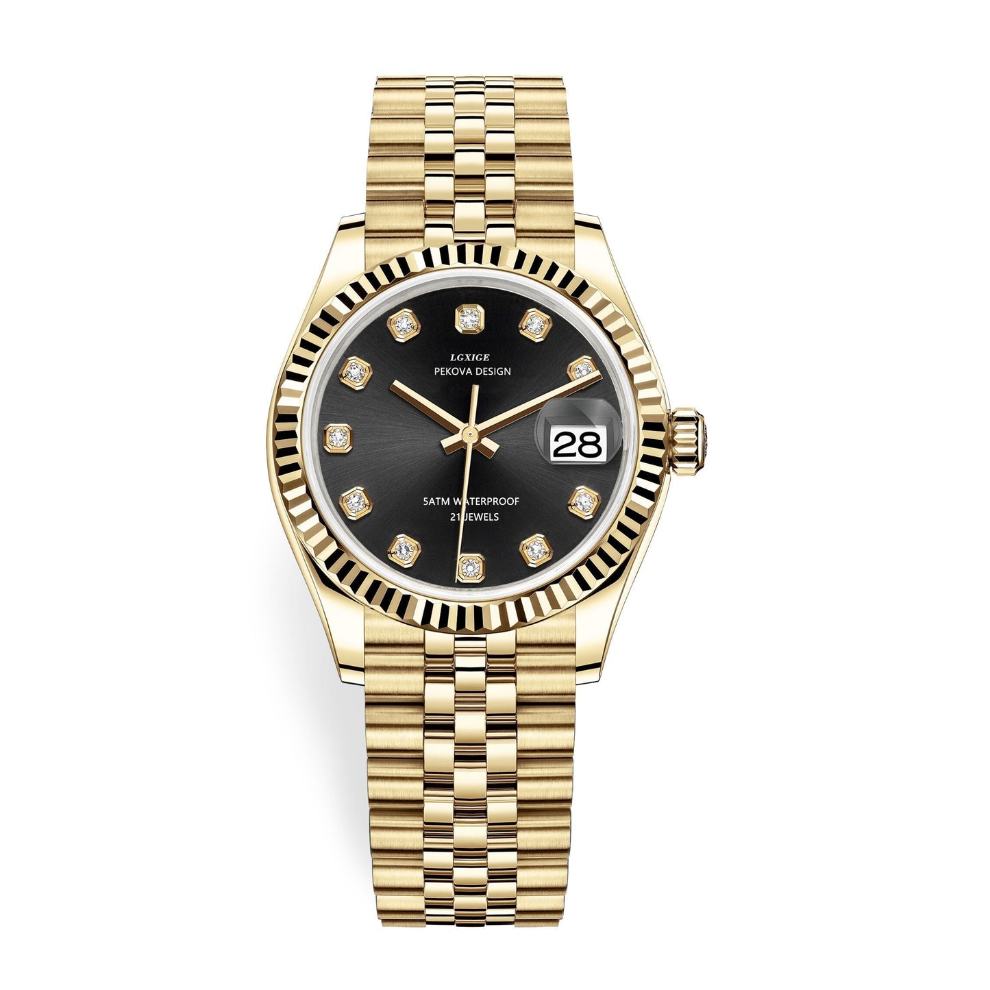 Skanto | Classic Stainless Steel Watch No. 296 – Timeless Elegance & Modern Precision