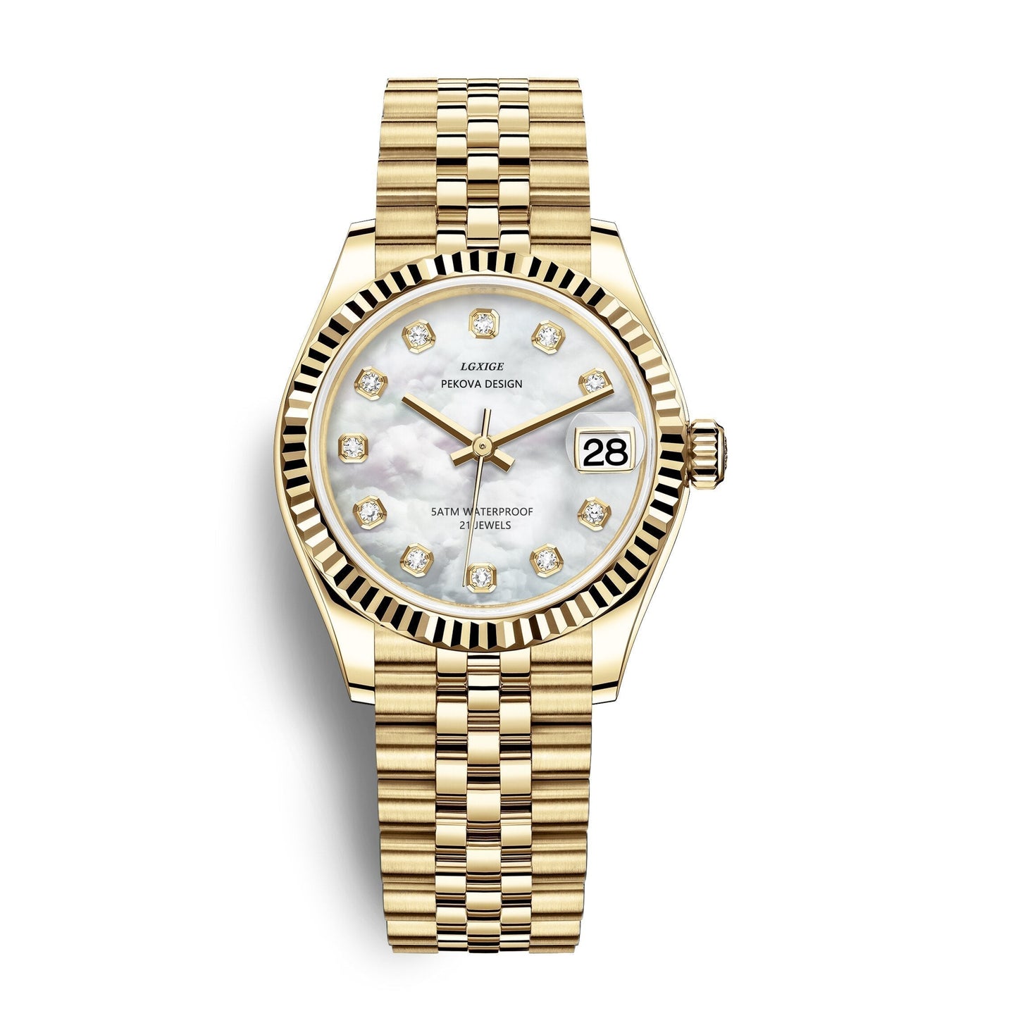 Skanto | Classic Stainless Steel Watch No. 296 – Timeless Elegance & Modern Precision