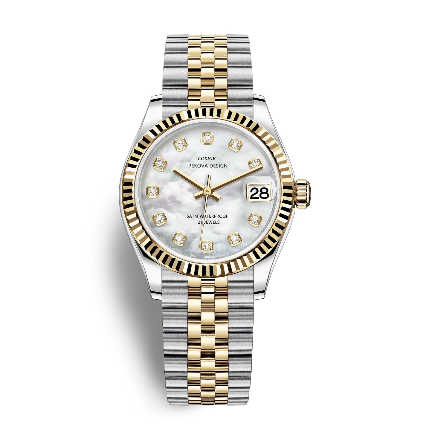 Skanto | Classic Stainless Steel Watch No. 296 – Timeless Elegance & Modern Precision
