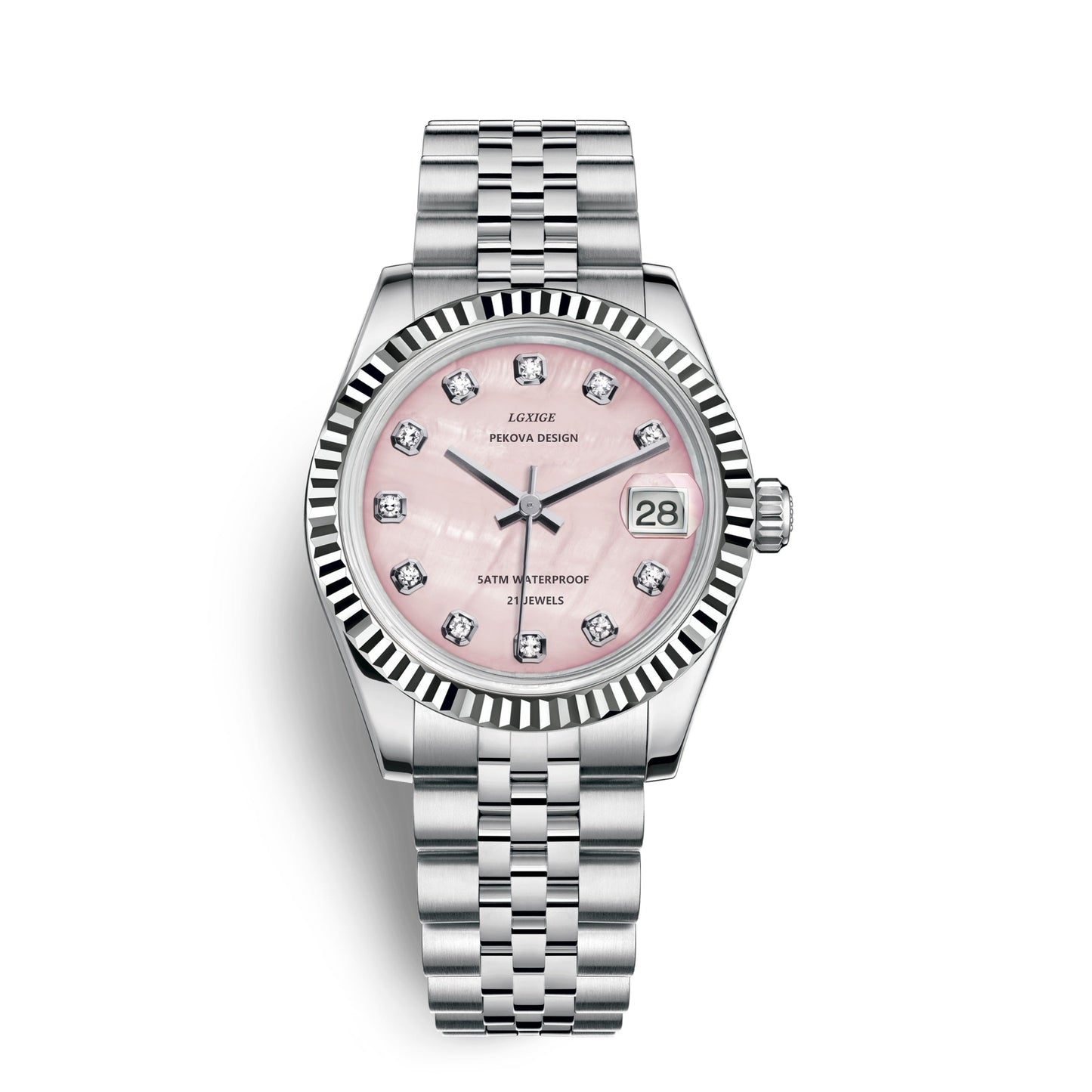 Skanto | Classic Stainless Steel Watch No. 296 – Timeless Elegance & Modern Precision