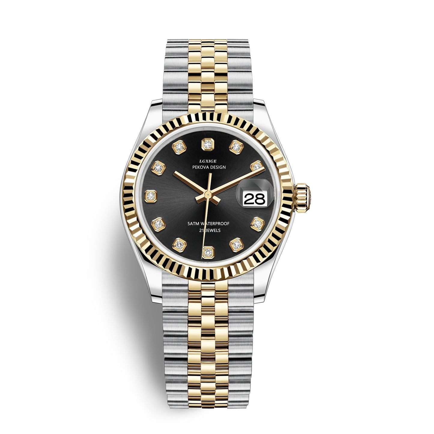 Skanto | Classic Stainless Steel Watch No. 296 – Timeless Elegance & Modern Precision