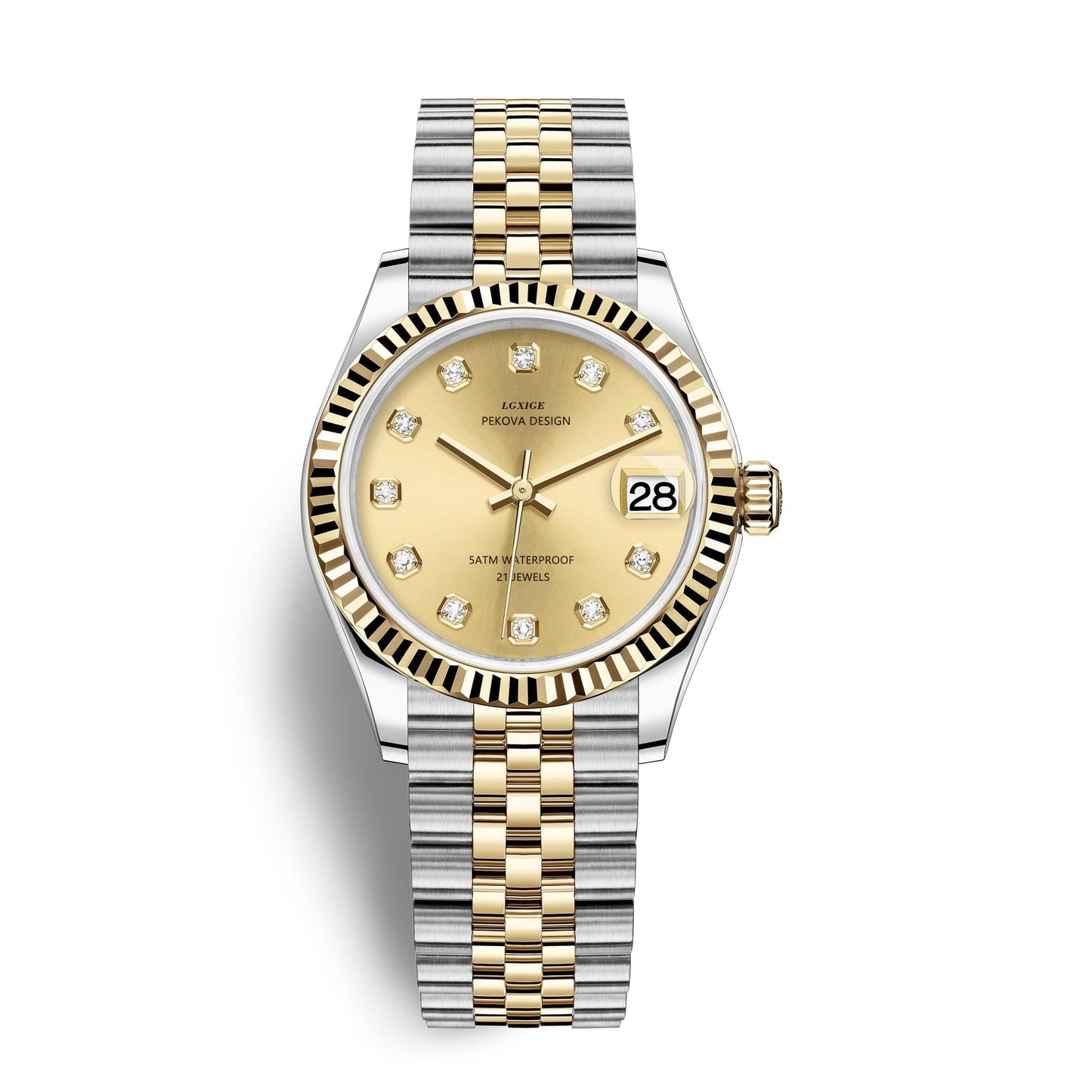 Skanto | Classic Stainless Steel Watch No. 296 – Timeless Elegance & Modern Precision