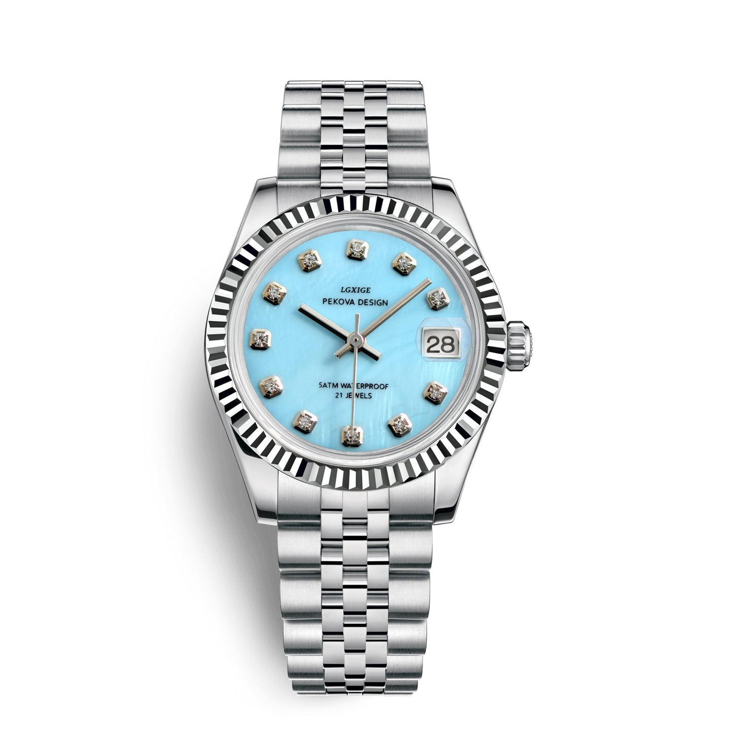 Skanto | Classic Stainless Steel Watch No. 296 – Timeless Elegance & Modern Precision
