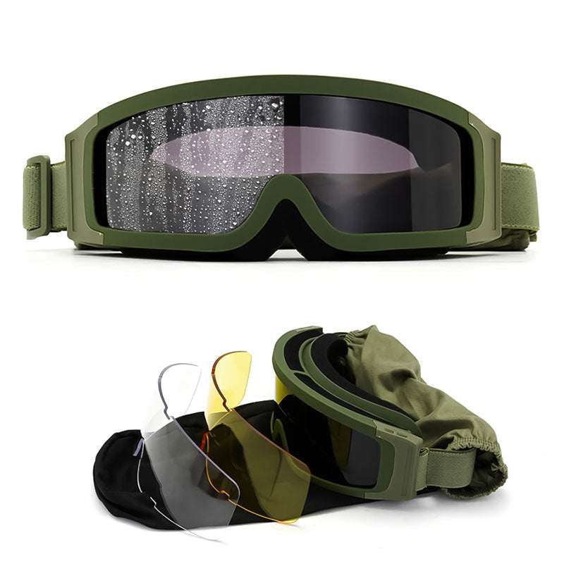 Skanto | Mistview Goggles Overlay – For Eyeglass Wearers with Interchangeable Lenses