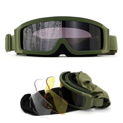 Skanto | Mistview Goggles Overlay – For Eyeglass Wearers with Interchangeable Lenses