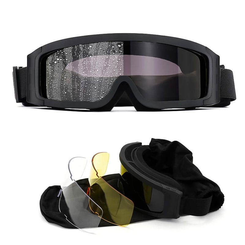 Skanto | Mistview Goggles Overlay – For Eyeglass Wearers with Interchangeable Lenses