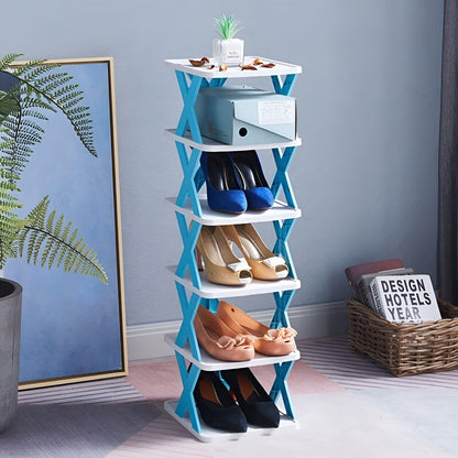 FlexiRack Shoe Organizer - Multifunctional multi-layer foldable shoe rack | Brehn