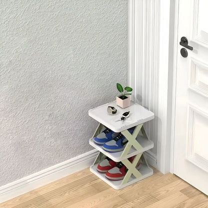 FlexiRack Shoe Organizer - Multifunctional multi-layer foldable shoe rack | Brehn
