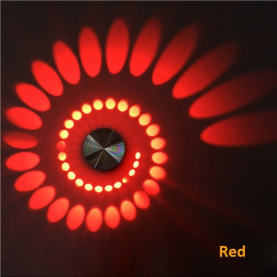 Modern LED Spiral Lamp - LumoSpiral | Karnz