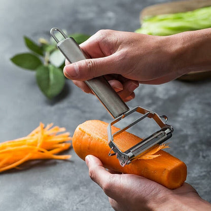 Stainless Steel Vegetable Peeler Kitchen Potato Peeler Metal Grater | Brehn