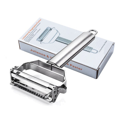 Stainless Steel Vegetable Peeler Kitchen Potato Peeler Metal Grater | Brehn