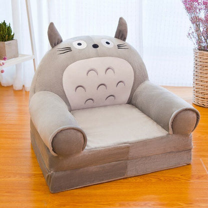 BowLift | VelvetNest Kids Bench – Foldable Children's Bench with Soft Velvet Cover and Lightweight Design