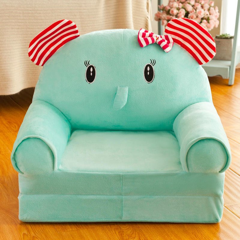 BowLift | VelvetNest Kids Bench – Foldable Children's Bench with Soft Velvet Cover and Lightweight Design