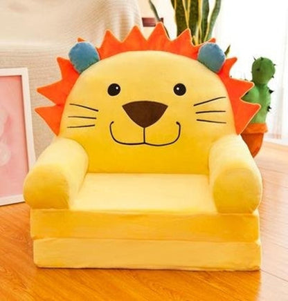 BowLift | VelvetNest Kids Bench – Foldable Children's Bench with Soft Velvet Cover and Lightweight Design