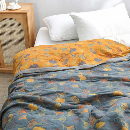 BowLift | Luxurious Duvet with Elegant Leaf Pattern – Premium Cotton