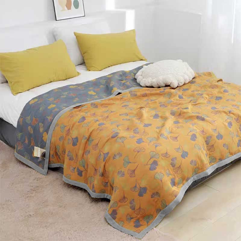 BowLift | Luxurious Duvet with Elegant Leaf Pattern – Premium Cotton