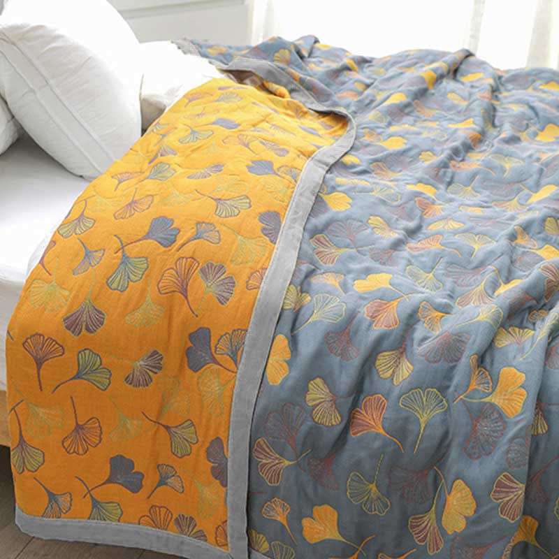 BowLift | Luxurious Duvet with Elegant Leaf Pattern – Premium Cotton
