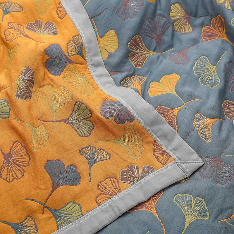BowLift | Luxurious Duvet with Elegant Leaf Pattern – Premium Cotton