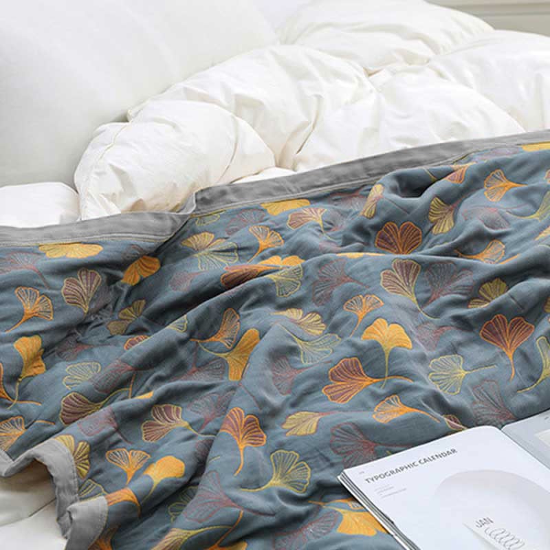 BowLift | Luxurious Duvet with Elegant Leaf Pattern – Premium Cotton