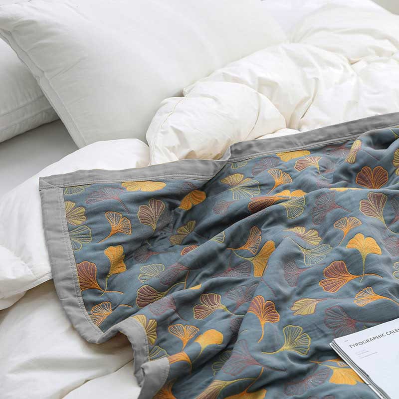 BowLift | Luxurious Duvet with Elegant Leaf Pattern – Premium Cotton