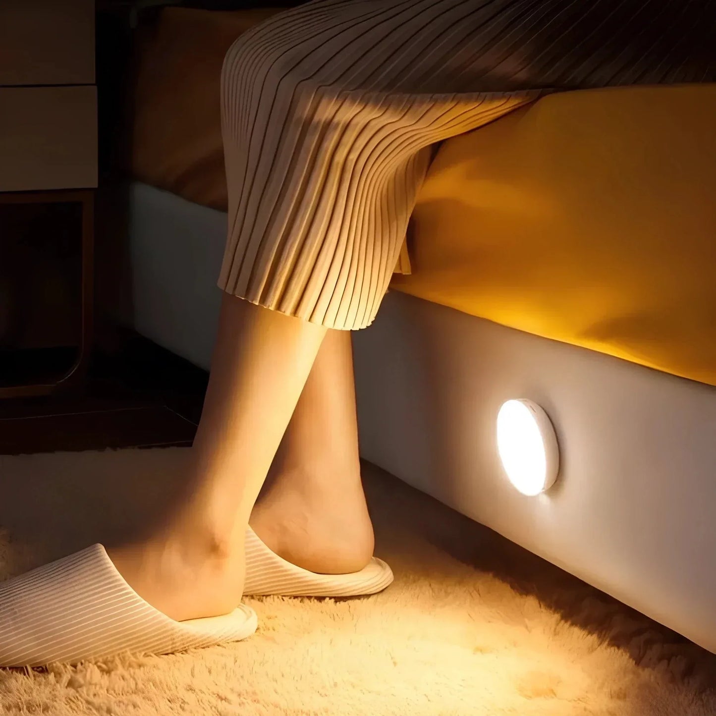 Skanto | Rechargeable Motion Sensor LED Light | Energy Saving, USB Rechargeable & Ideal for Walkways, Stairs, Wardrobes & Closets