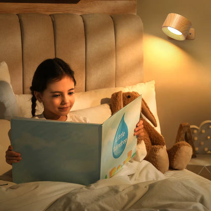 Skanto | Battery-Powered Wall Lamp | Rechargeable, 360° Adjustable & Wireless for Modern Interiors