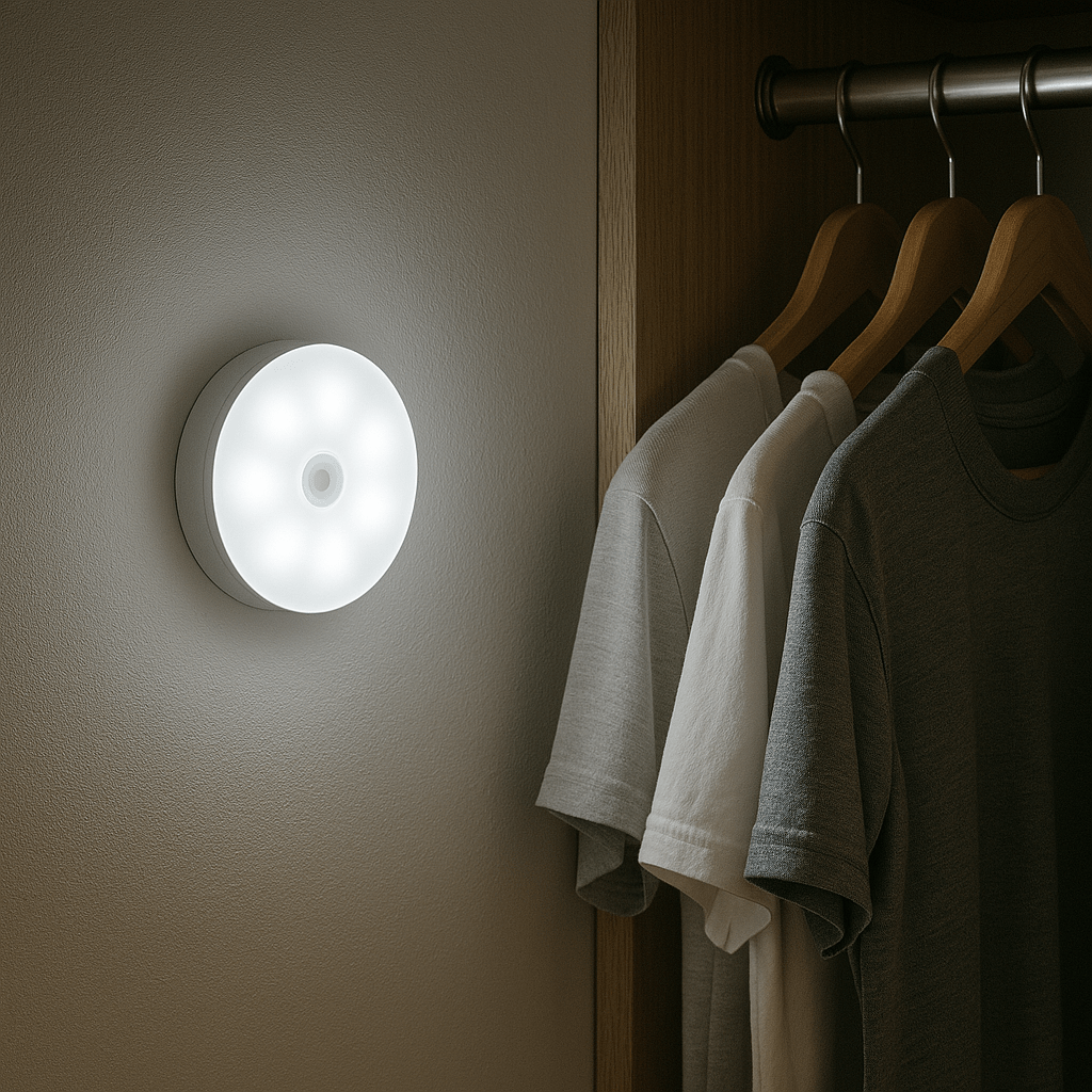 Skanto | Rechargeable Motion Sensor LED Light | Energy Saving, USB Rechargeable & Ideal for Walkways, Stairs, Wardrobes & Closets