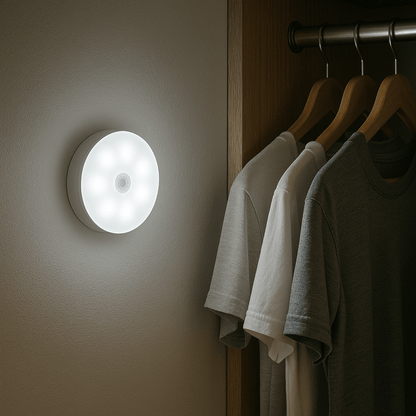 Skanto | Rechargeable Motion Sensor LED Light | Energy Saving, USB Rechargeable & Ideal for Walkways, Stairs, Wardrobes & Closets