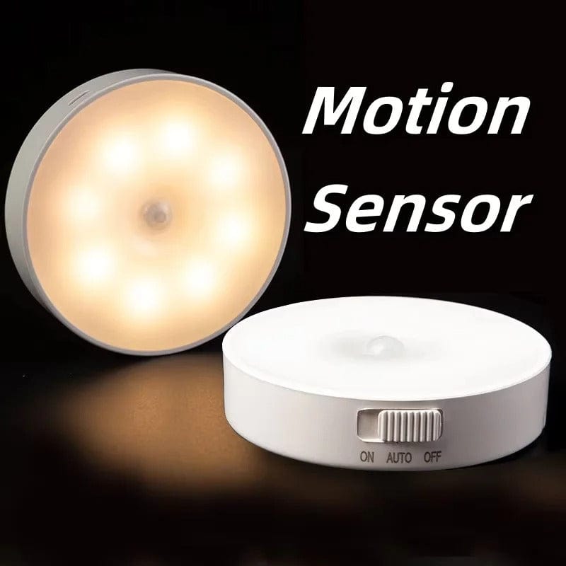 Skanto | Rechargeable Motion Sensor LED Light | Energy Saving, USB Rechargeable & Ideal for Walkways, Stairs, Wardrobes & Closets