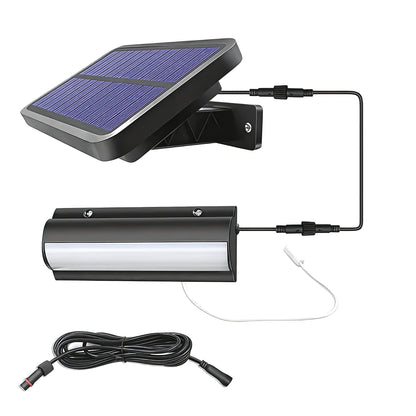 Skanto | Modern Solar-Powered Outdoor LED Wall Light