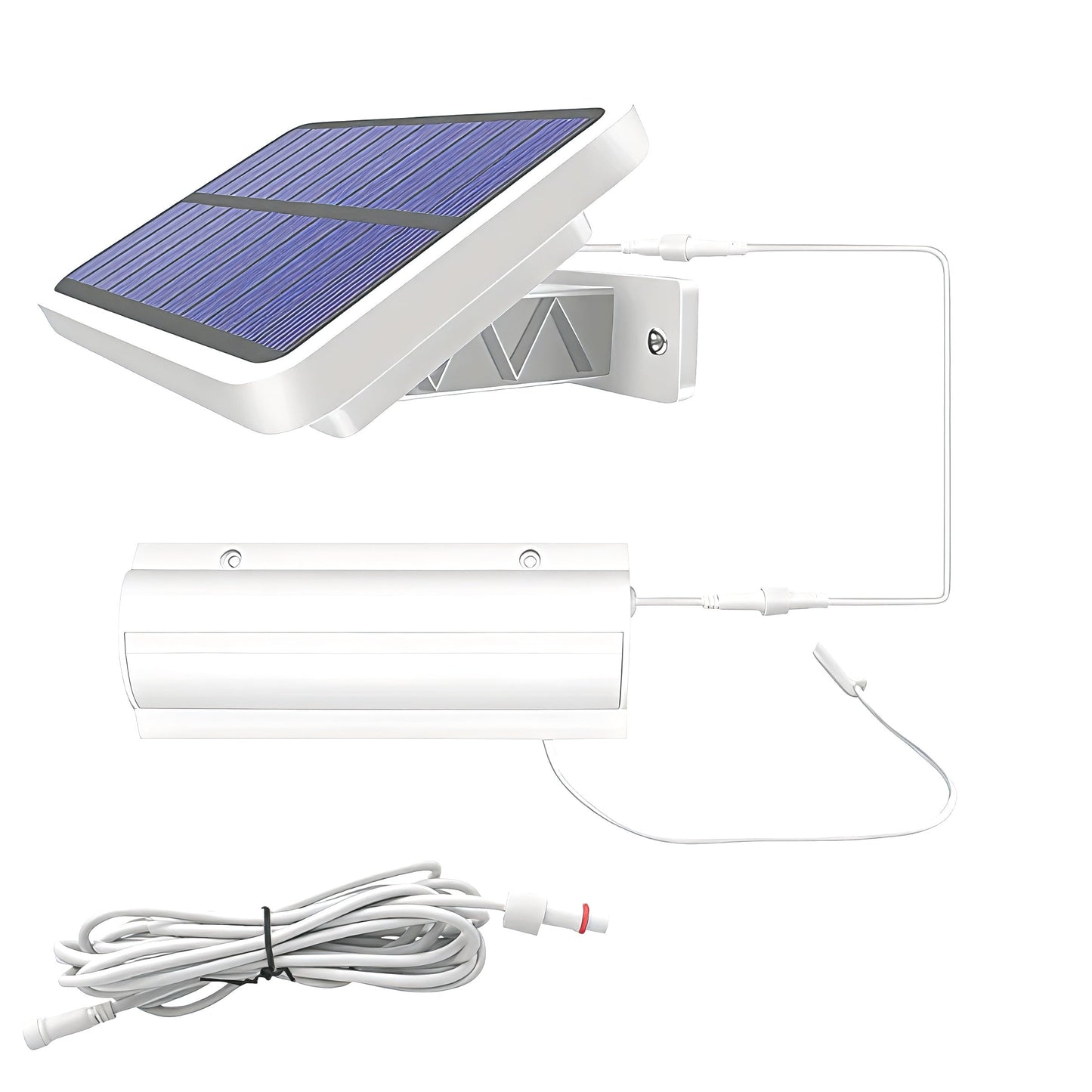 Skanto | Modern Solar-Powered Outdoor LED Wall Light