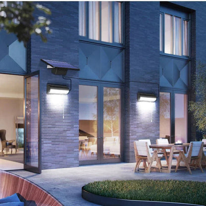 Skanto | Solar Pendant Outdoor Lighting | Double or Single Head, IP65 Waterproof & Solar Powered for Patios, Barns, and Indoor Use