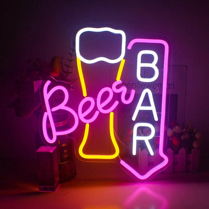 Skanto | Lively Cocktails & Beer LED Neon Sign