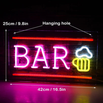 Skanto | Lively Cocktails & Beer LED Neon Sign