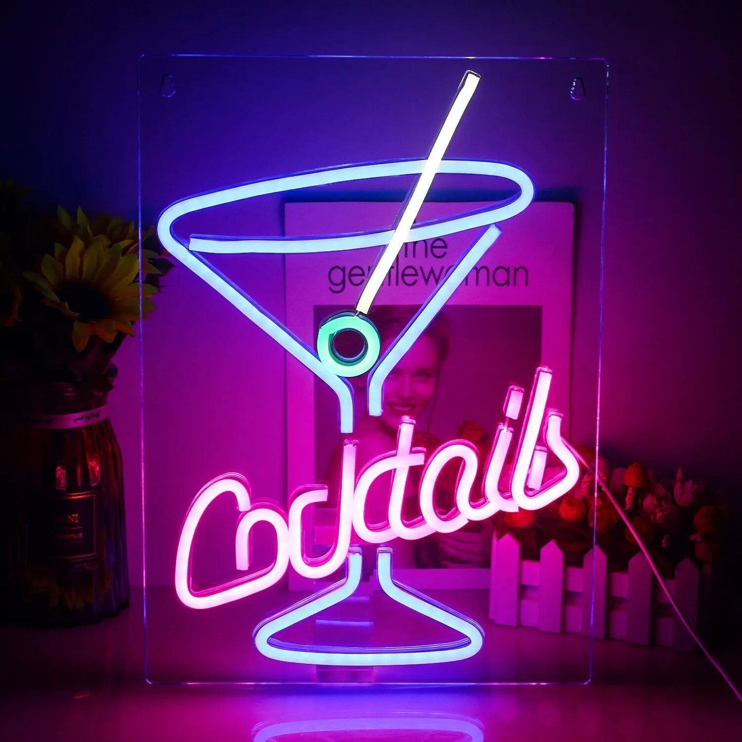 Skanto | Lively Cocktails & Beer LED Neon Sign