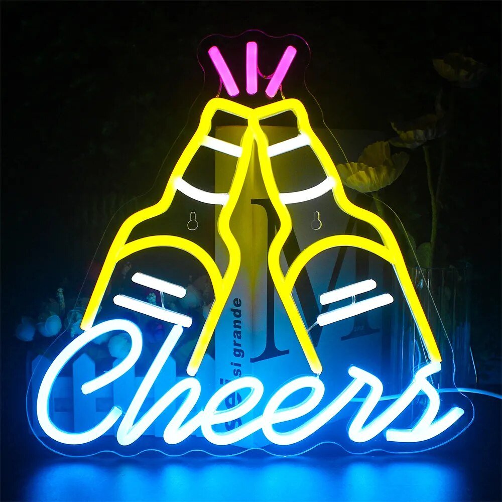 Skanto | Lively Cocktails & Beer LED Neon Sign