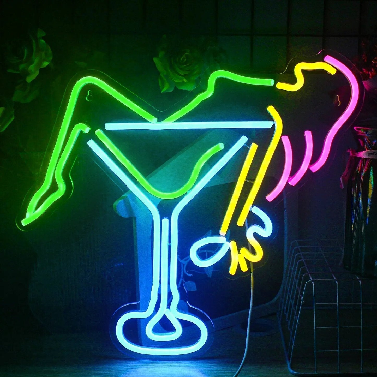 Skanto | Lively Cocktails & Beer LED Neon Sign