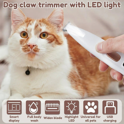 Skanto | FURFIX – Quiet LED Trimmer for Sensitive Paws and Precision Grooming