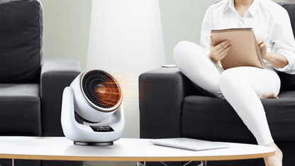 Portable Silent Air Circulation Fan – Ultra Quiet with Remote Control | Bowlift