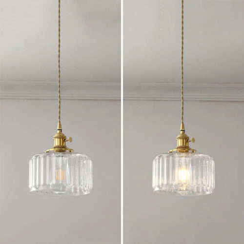 Vintage Crystal Pendant Light - Celeste