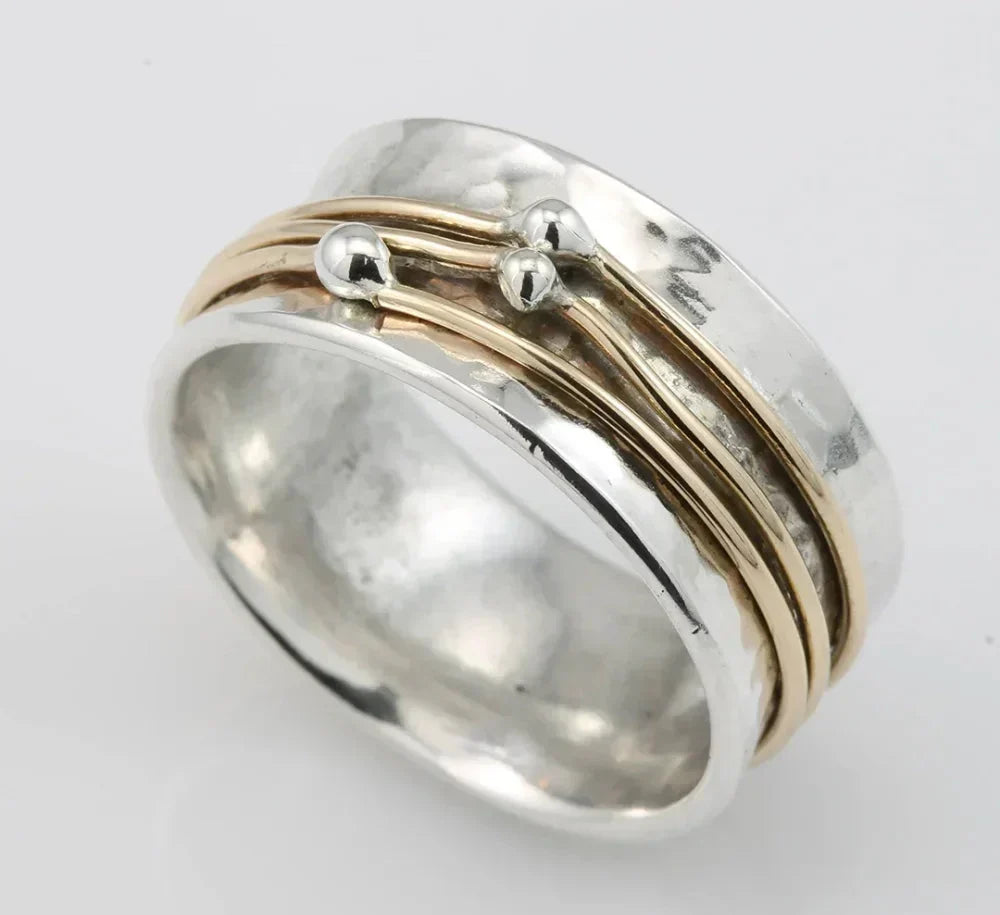 Brehn | Vintage gold-plated silver ring
