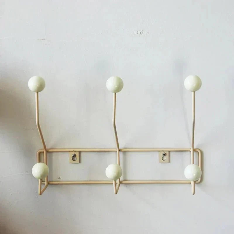 Kalsten | Vintage Coat Hooks Metal Set - Classic Wardrobe for Coats and Accessories