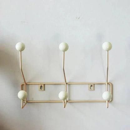Kalsten | Vintage Coat Hooks Metal Set - Classic Wardrobe for Coats and Accessories
