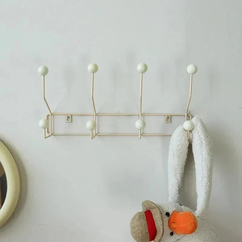 Kalsten | Vintage Coat Hooks Metal Set - Classic Wardrobe for Coats and Accessories