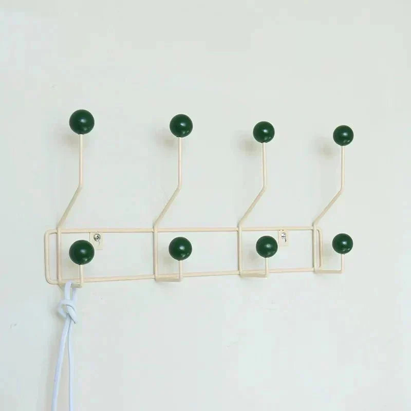 Kalsten | Vintage Coat Hooks Metal Set - Classic Wardrobe for Coats and Accessories