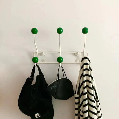Kalsten | Vintage Coat Hooks Metal Set - Classic Wardrobe for Coats and Accessories