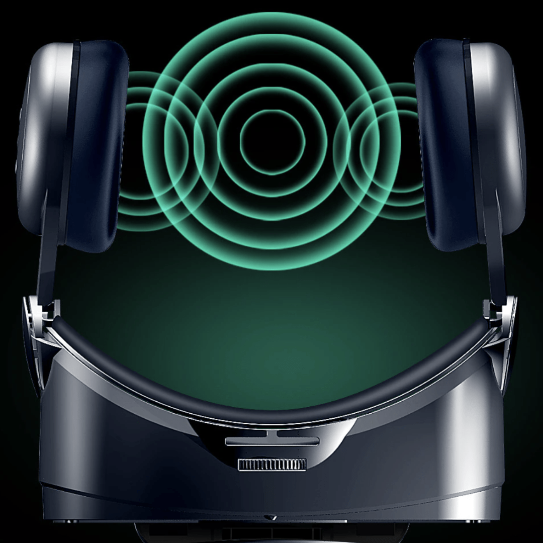 BowLift | VISIAX – 3D VR glasses with headphones & controller