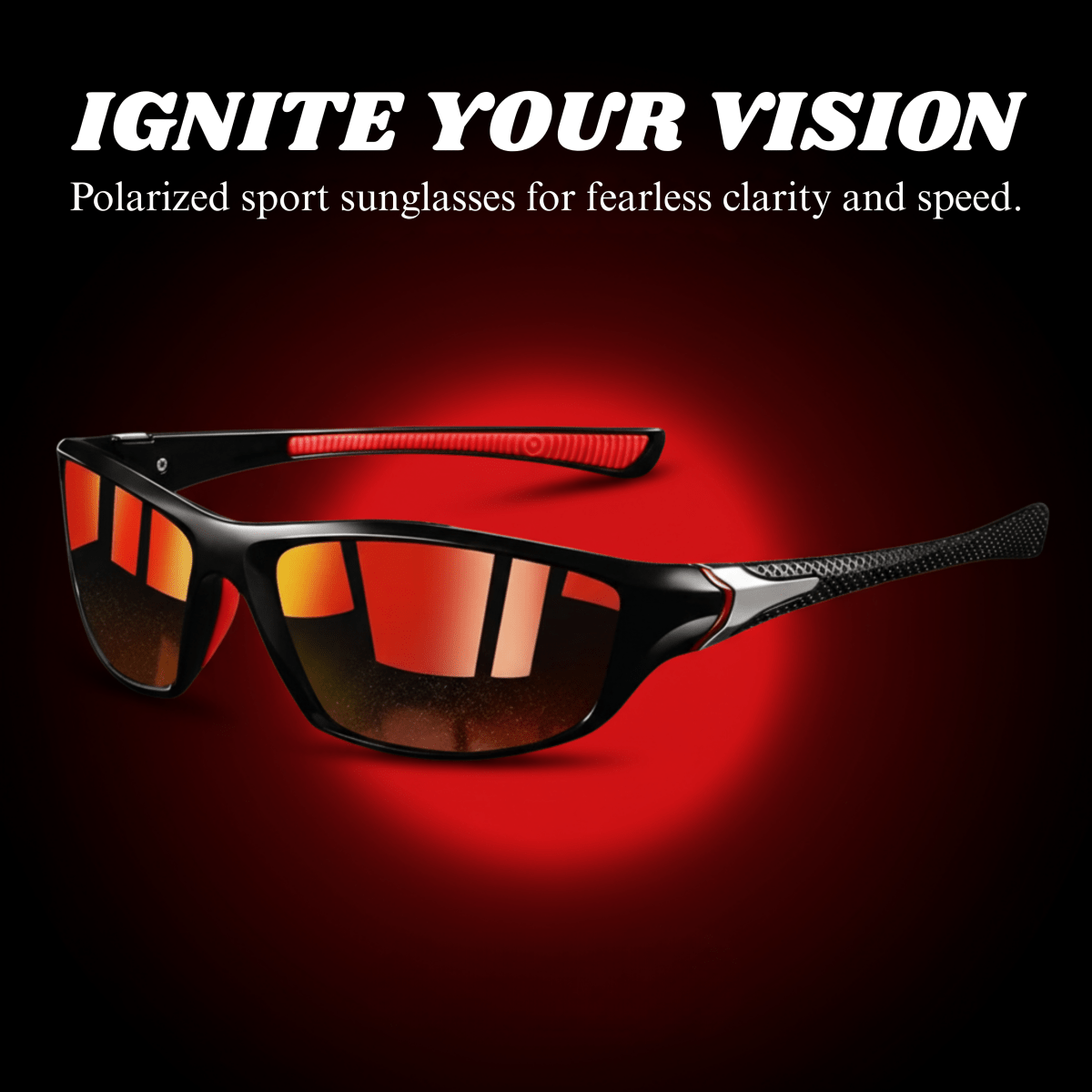 Polarized Wraparound Sunglasses